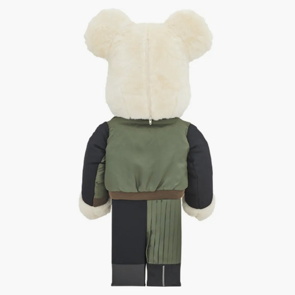 Bearbrick x sacai aw18 versione 1000% multi