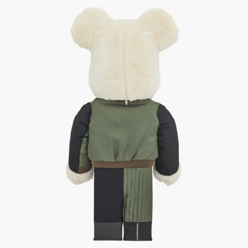 Bearbrick x sacai aw18 versione 1000% multi