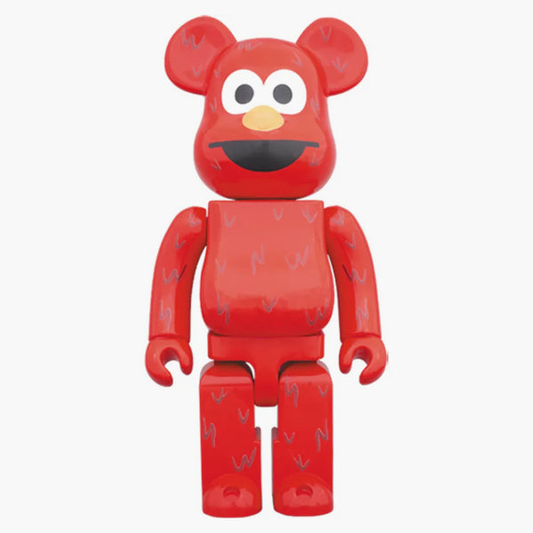 Bearbrick x Sesame Street Elmo 1000% rosso