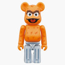 Bearbrick X Sesame Street Oscar the Grouch (původní oranžová pro ver.) 100% a 400% sada