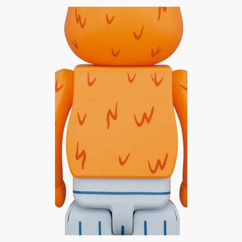 Bearbrick X Sesame Street Oscar the Grouch (původní oranžová pro ver.) 100% a 400% sada