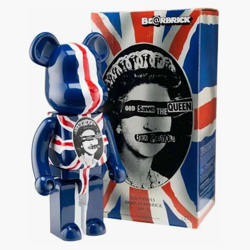 Bearbrick X Sex Pistols God Save the Queen (Version 2) 1000% Multi
