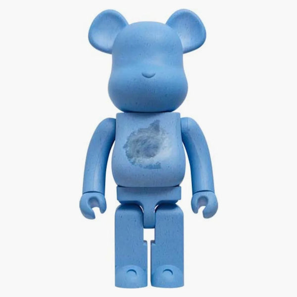 Bearbrick x snarkitecture x blackrainbow 1000% versione blu