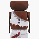 Bearbrick x Space Jam Tasmanian Devil 400% Brown