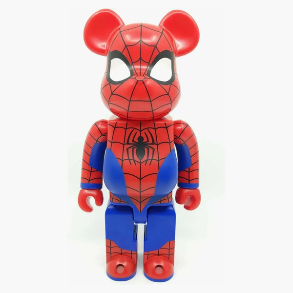 Bearbrick X Spider-Man Happy Lottery (2021 verze) 400% červená