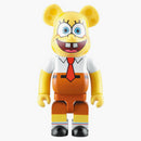 Bearbrick X Spongebob Squarepants 400% Yellow