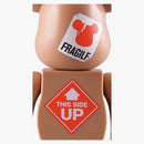 Bearbrick X Staple 400% Brown