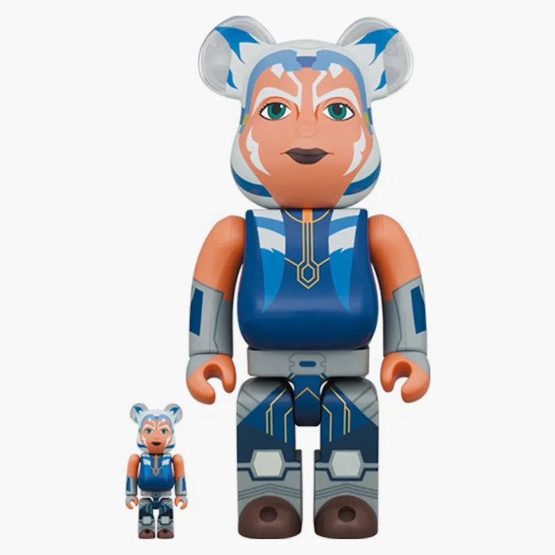 Bearbrick X Star Wars Ahsoka Tano (the Clone Wars Ver.) 100% & 400% Set