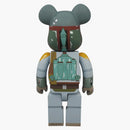 Bearbrick x Star Wars Boba Fett 400% verde