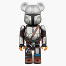 Bearbrick X Star Wars The Mandalorian Beskar Armor 100% & 400% Set