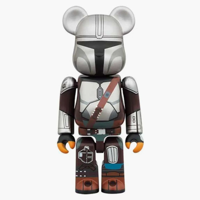 Bearbrick x Star Wars The Mandalorian Beskar Armor 100% & 400% sada