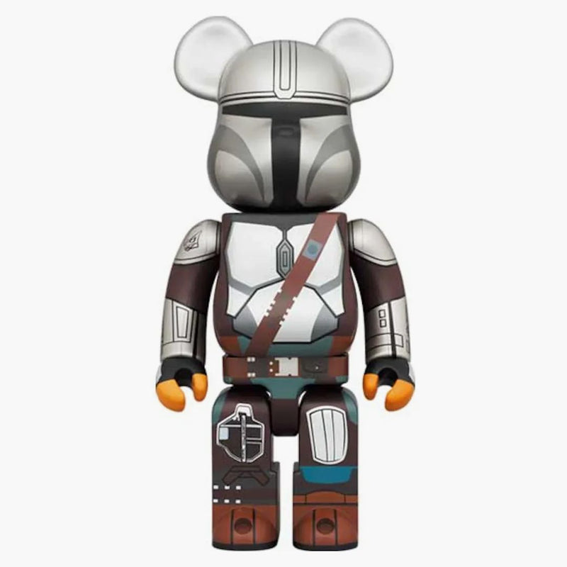 Bearbrick x Star Wars The Mandalorian Beskar Armor 100% & 400% sada