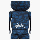 Bearbrick X Stash (Medicom Toy) 100% a 400% sada