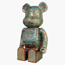 Bearbrick X Steven Harrington X Action City X Royal Selangor Metal 400% Green Copper Patina