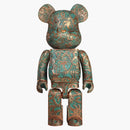 Bearbrick X Steven Harrington X Action City X Royal Selangor Metal 400% Green Copper Patina