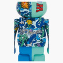 Bearbrick X Steven Harrington X Bape Shark 1000% Blue Camo