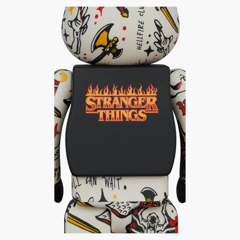 Bearbrick x Stranger Things Hellfire Club 100% & 400% Set