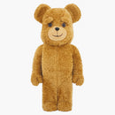Bearbrick x Ted 1000% hnědá