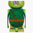 Bearbrick x Teenage Mutant Ninja želvy Donatello 1000% Chrome Ver.