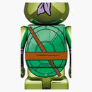 Bearbrick X Teenage Mutant Ninja Turtles Donatello 100% & 400% Set Chrome Ver.
