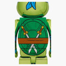 Bearbrick X Teenage Mutant Ninja Turtles Leonardo 1000% Chrome Ver.