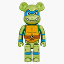 Bearbrick X Teenage Mutant Ninja Turtles Leonardo 1000% Chrome Ver.