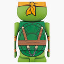 Bearbrick X Teenage Mutant Ninja Turtles Michelangelo 1000% Multi