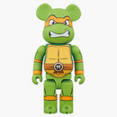 Bearbrick X Teenage Mutant Ninja Turtles Michelangelo 1000% Multi