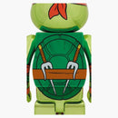 Bearbrick x Teenage Mutant Ninja želvy Raphael Chrome 1000%