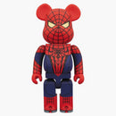 Bearbrick X the Amazing Spider-Man 400% red