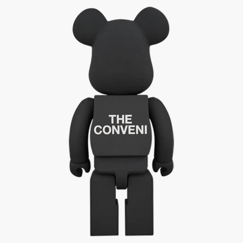 Bearbrick x Fragment ConRime x 400% černá