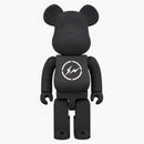 Bearbrick X the conveni x fragment 400% black