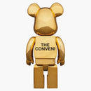 Bearbrick X the conveni x fragment 400% gold