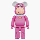 Bearbrick X The Flintstones Dino 1000% Pink