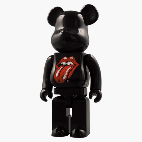 Bearbrick x The Rolling Stones 1000% Black