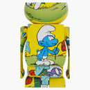 Bearbrick X The Smurfs (the Purple Smurfs) 1000% Yellow