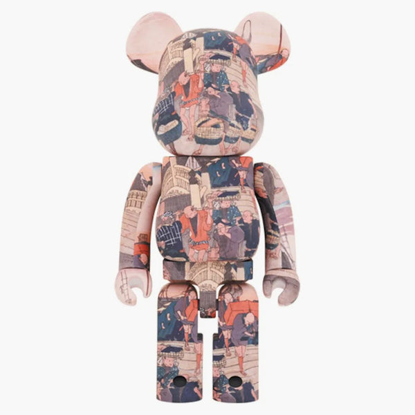 Bearbrick x Tokyo National Museum Hiroshige Utagawa (cinquantatre stazioni del Tokaido) Nihonbashi 1000%