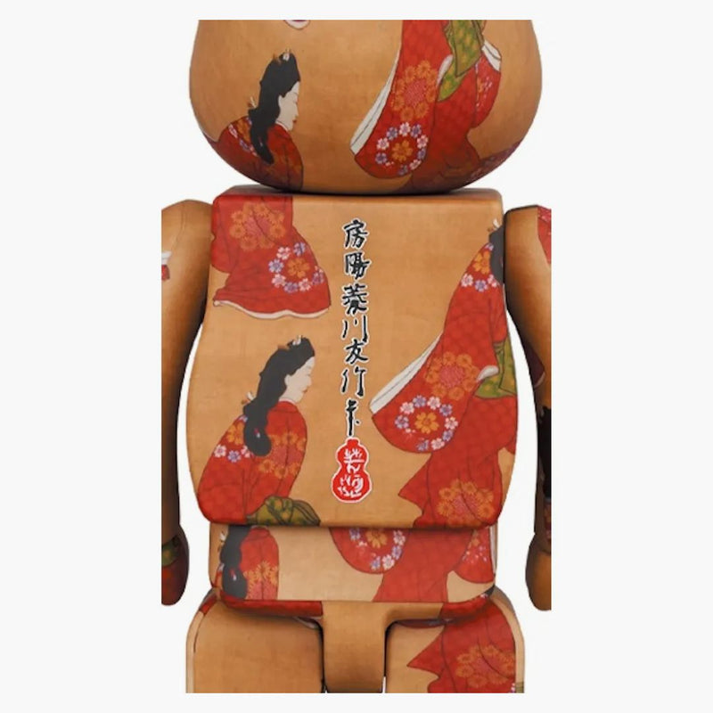 Bearbrick X Tokyo National Museum Moronobu Hishikawa (Beauty Looking Back) 100% & 400% set