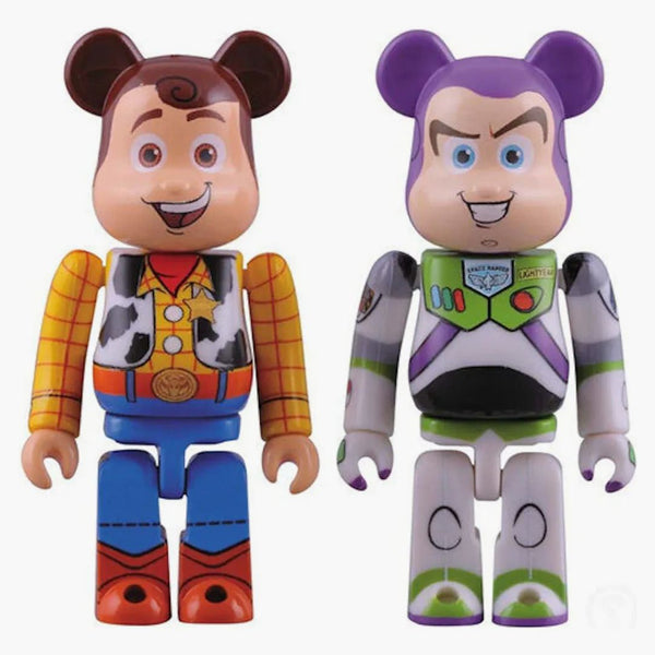 Bearbrick X Toy Story Woody a Buzz Lightyear 100%