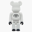 Bearbrick X Toyota (drive Your Teenage Dreams.) 100% & 400% Set White