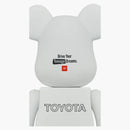 Bearbrick X Toyota (drive Your Teenage Dreams.) 100% & 400% Set White