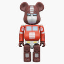 Bearbrick X Transformers Optimus Prime X Bape 200% Red