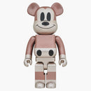 Bearbrick X undefeated Mickey Mouse 1000% rose