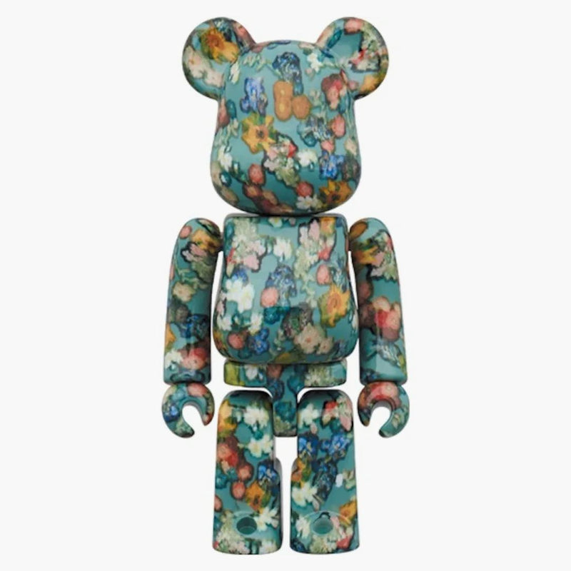 Bearbrick X Van Gogh Museum Floral Pattern 50. výročí 100% a 400% sada
