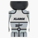 Bearbrick X Xlarge X David Flores 1000% Black