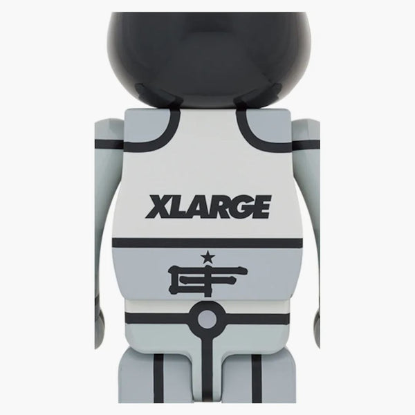 Bearbrick x Xlarge x David Flores 1000% Black