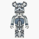 Bearbrick X Xlarge X David Flores 1000% Black