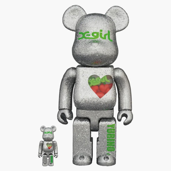 Bearbrick X X-Girl X Yurino 100% & 400% set