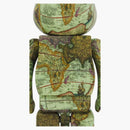 Bearbrick X Atmos Agged Map 1000%