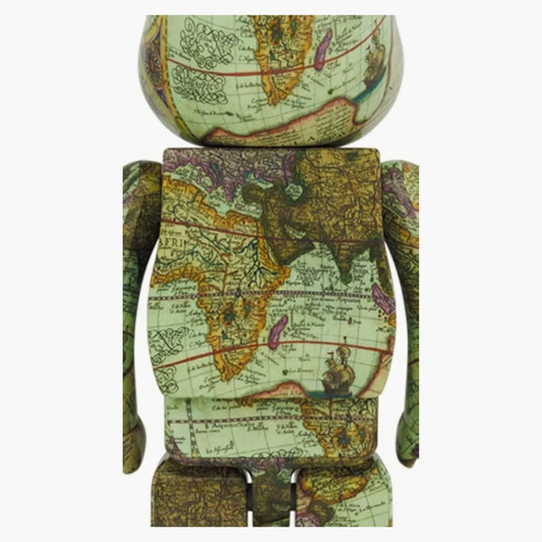 Bearbrick X Atmos Aged Map 1000%